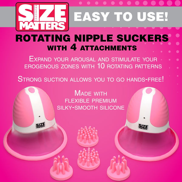 10X Rotating Nipple Suckers - Royal Sins
