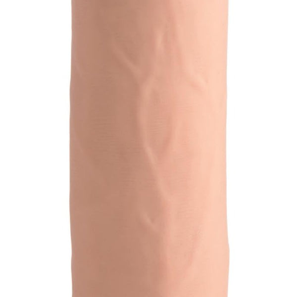 11 Inch Ultra Real Dual Layer Suction Cup Dildo without Balls - Royal Sins