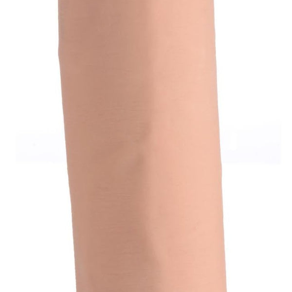 12 Inch Ultra Real Dual Layer Suction Cup Dildo without Balls - Royal Sins