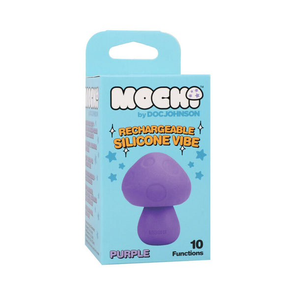 Mochi Mushroom Rechargeable Silicone Vibe Purple