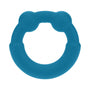 LEVELZ Metal & Silicone Cock Ring Teal