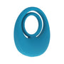 LEVELZ Vibrating Liquid Silicone Cock & Ball Ring Teal