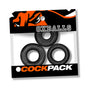 Oxballs Cockpack Multi Design 3-Pack Black Mica