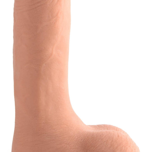 7 Inch Ultra Real Dual Layer Suction Cup Dildo - Medium Skin Tone - Royal Sins