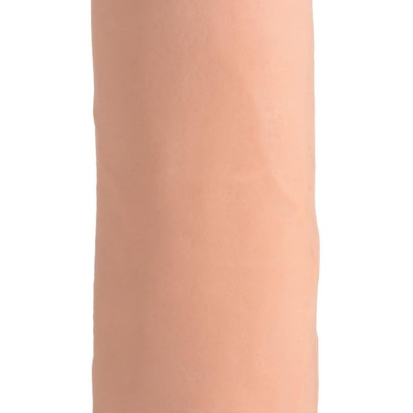 9 Inch Ultra Real Dual Layer Suction Cup Dildo without Balls - Royal Sins