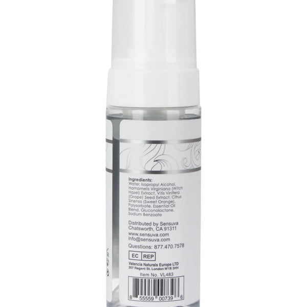 Sensuva Think Clean Thoughts Foaming Toy Cleaner 5.07oz