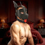 Alpha Dog Pup Hood - Black - Royal Sins