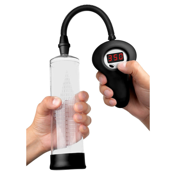 Automatic Digital Penis Pump with Easy Grip - Royal Sins