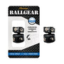 Ballgear Cock Strap With Ball Stretcher Black - Royal Sins