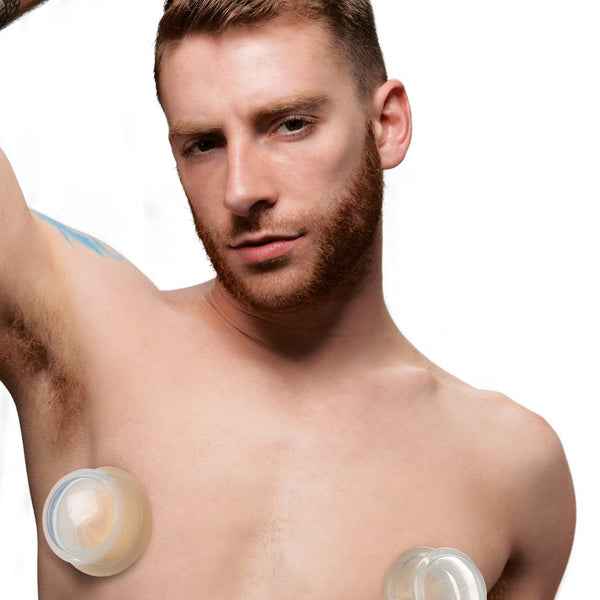 Clear Plungers Silicone Nipple Suckers - Large - Royal Sins