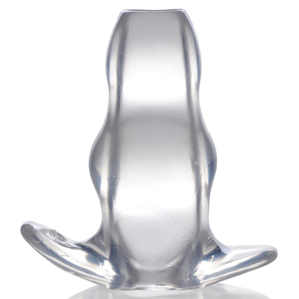 Clear View Hollow Anal Plug - Medium - Royal Sins