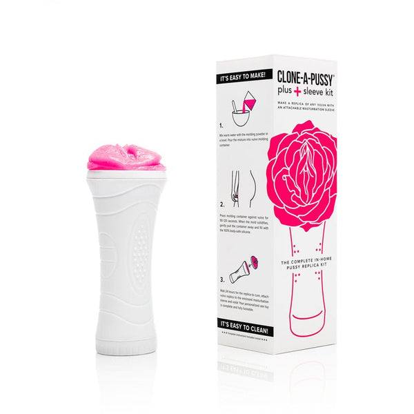 Clone - A - Pussy Plus Sleeve DIY Casting Kit Hot Pink - Royal Sins