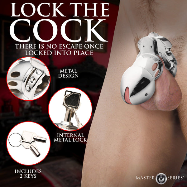 Cock Cuff Snap - on Chastity Cage - Royal Sins