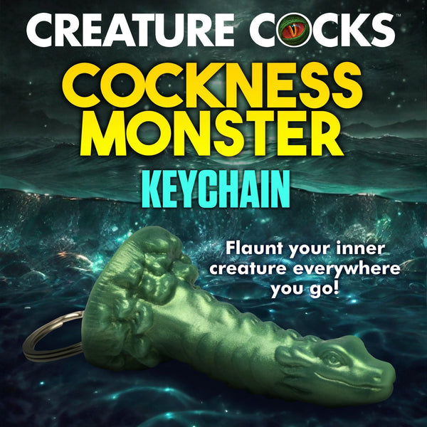 Cockness Monster Mini Dildo Key Chain - Royal Sins