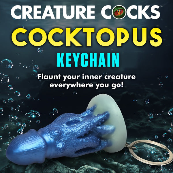 Cocktopus Mini Dildo Key Chain - Royal Sins