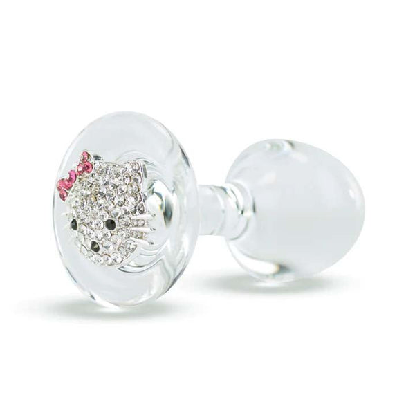 Crystal Delights Kitty Plug - Clear - Royal Sins