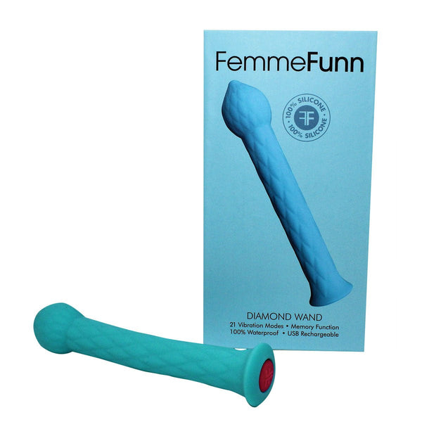 Femme Funn Diamond Wand - Turquoise - Royal Sins