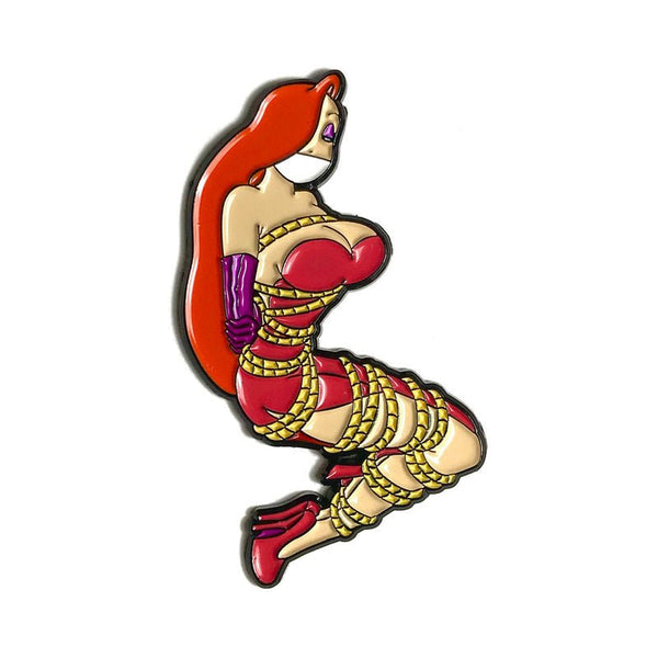 Geeky & Kinky Miss Jess Enamel Pin - Royal Sins
