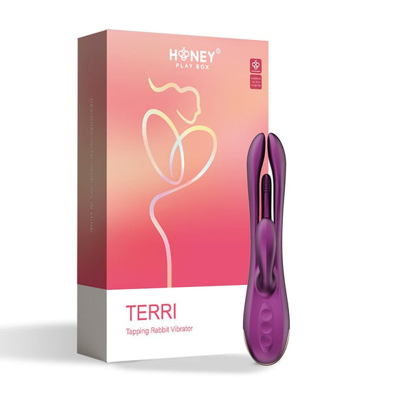 Honey Play Box Terri App - Controlled Kinky Finger Tapping Rabbit Vibrator - Royal Sins