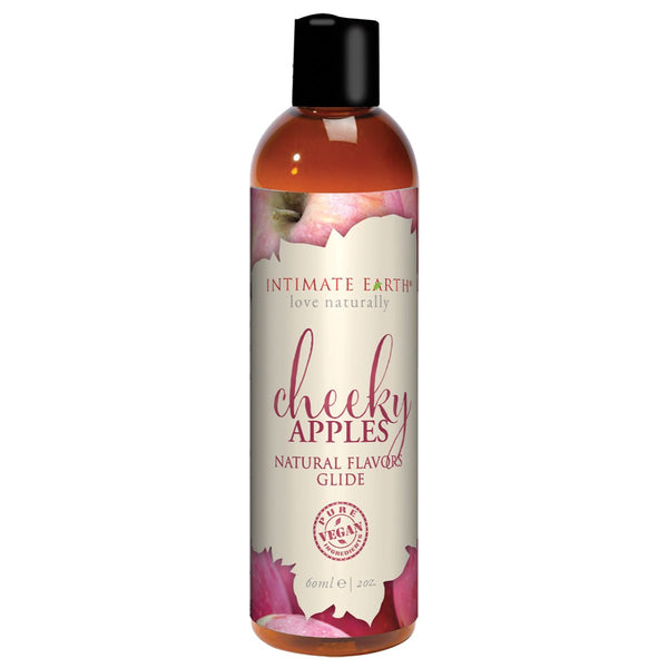 Intimate Earth Flavored Glide - Cheeky Apples 2oz - Royal Sins