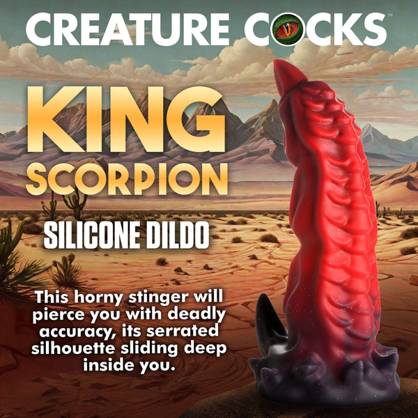 King Scorpion Silicone Dildo - Royal Sins