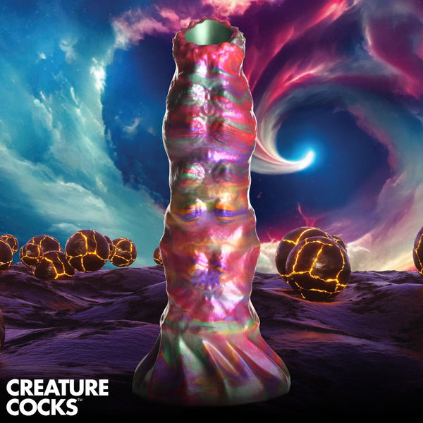 Larva Silicone Ovipositor Dildo with Eggs - Royal Sins