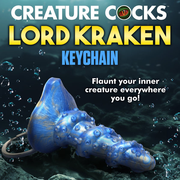 Lord Kraken Mini Dildo Key Chain - Royal Sins