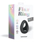 Love to Love Flux Ring Silicone Cockring Noir - Royal Sins
