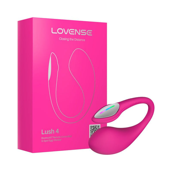 Lovense Lush 4 Bluetooth Remote - Controlled Egg Vibrator - Royal Sins