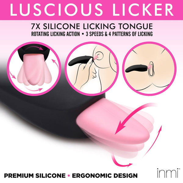 Luscious Licker 7X Silicone Licking Tongue - Royal Sins