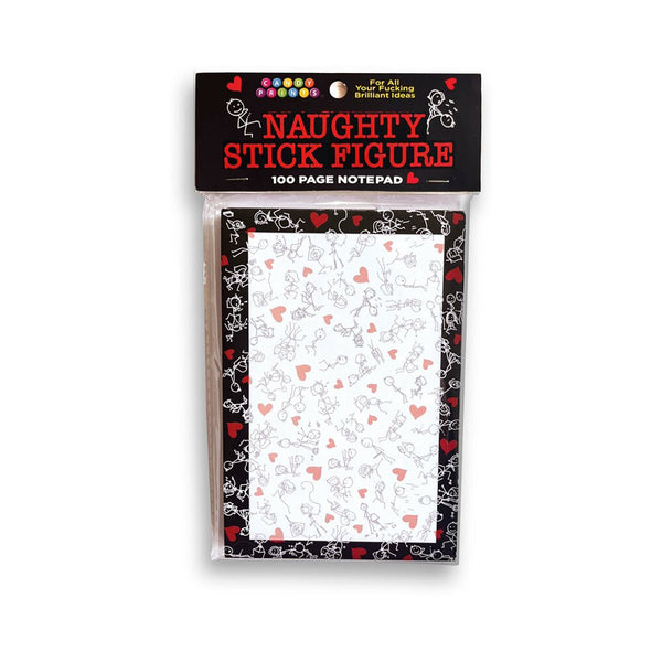 Naughty Stick Figure Notepad - Royal Sins