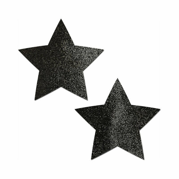 Pastease Everyday Reusable: Liquid Black Star Pasties - Royal Sins