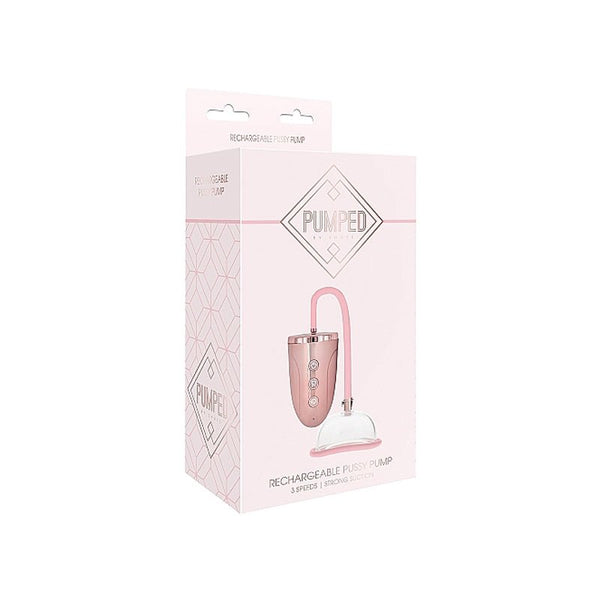 Pumped Rechargeable 3 - Speed Pussy Pump Pink - Royal Sins