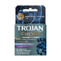 Trojan Bareskin EveryThin 3 - Pack - Bareskin Raw, Original, and Studded - Royal Sins