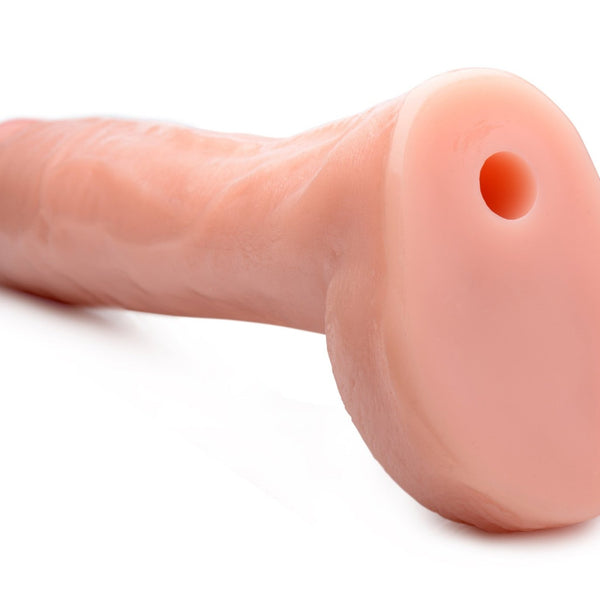 10 Inch Cock Lock Dildo with Balls - Royal Sins