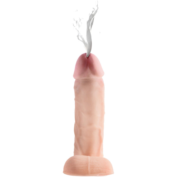 10 Inch Realistic Dual Density Squirting Dildo - Royal Sins