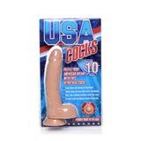 10 Inch Ultra Real Dual Layer Suction Cup Dildo - Royal Sins