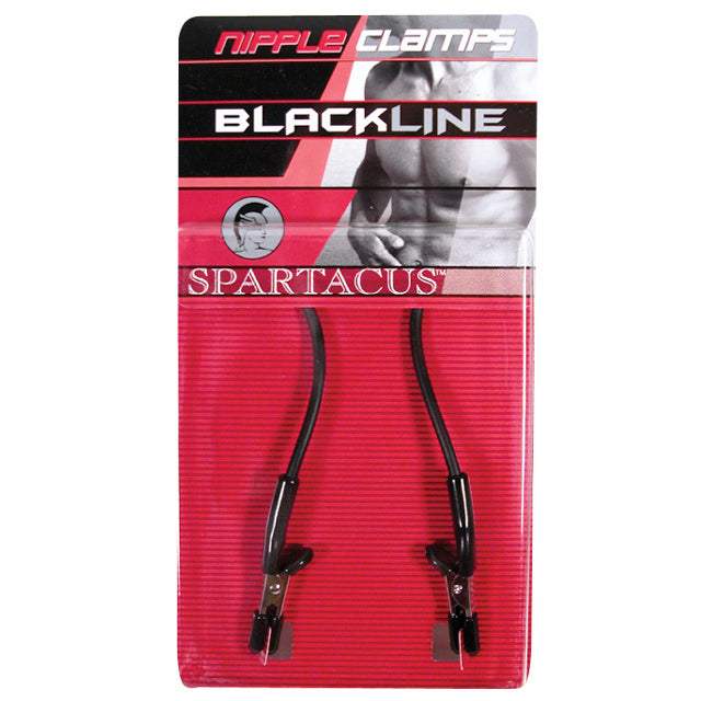 Spartacus Blackline Nipple Clamps