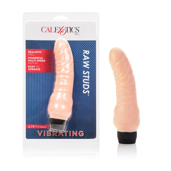 Raw Studs - Realistic Flex Vibrator - 6.75in