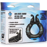 10X Cobra Dual Stimulation Silicone Cock Ring - Royal Sins