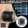 10X Cyber Stroke Vibrating Masturbator - Royal Sins