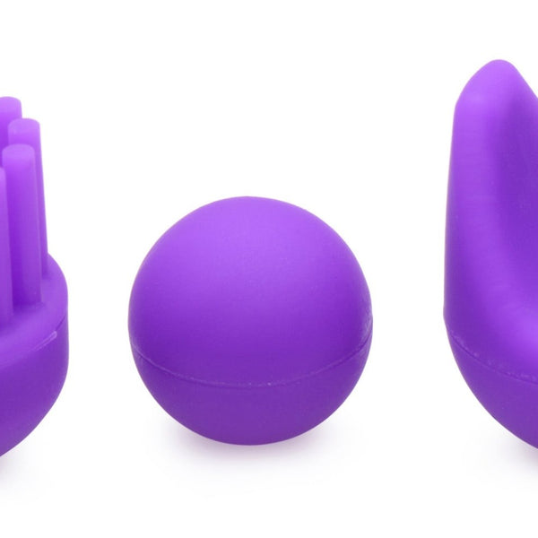 10X En Pointe Silicone Pinpoint Teaser with Attachments - Royal Sins