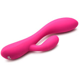 10X Flexible Silicone Rabbit Vibrator - Pink - Royal Sins