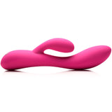 10X Flexible Silicone Rabbit Vibrator - Pink - Royal Sins