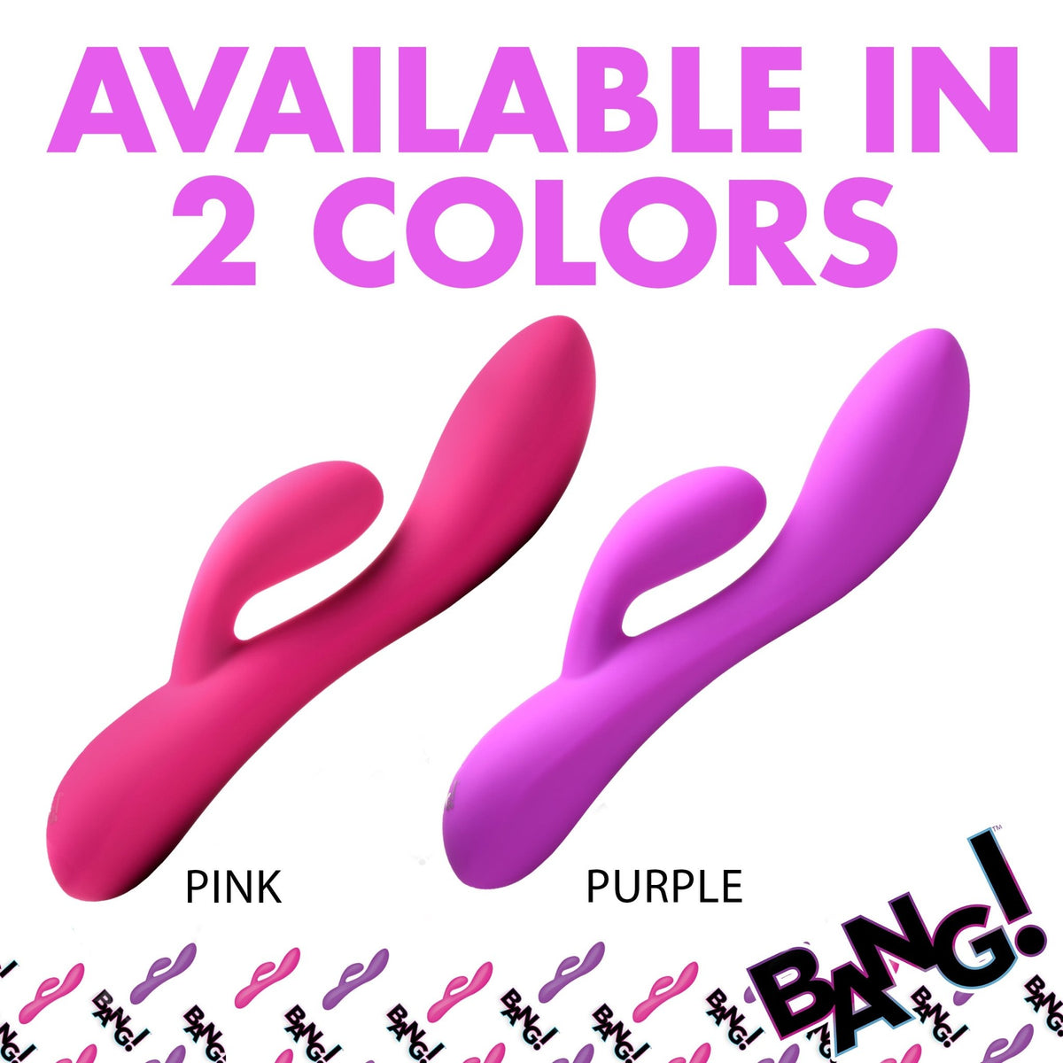 10X Flexible Silicone Rabbit Vibrator - Purple - Royal Sins