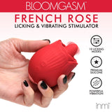 10X French Rose Licking and Vibrating Stimulator - Royal Sins