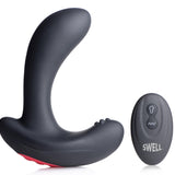 10X Inflatable and Vibrating Silicone Prostate Plug - Royal Sins