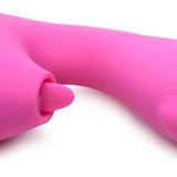 10X Licking G - Throb Rechargeable Silicone Vibrator - Royal Sins