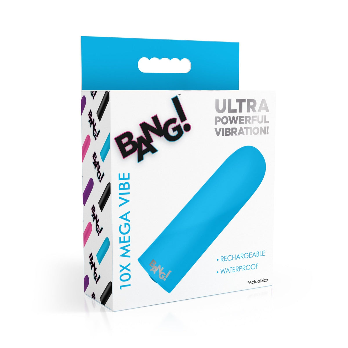 10X Mega Vibrator - Blue - Royal Sins