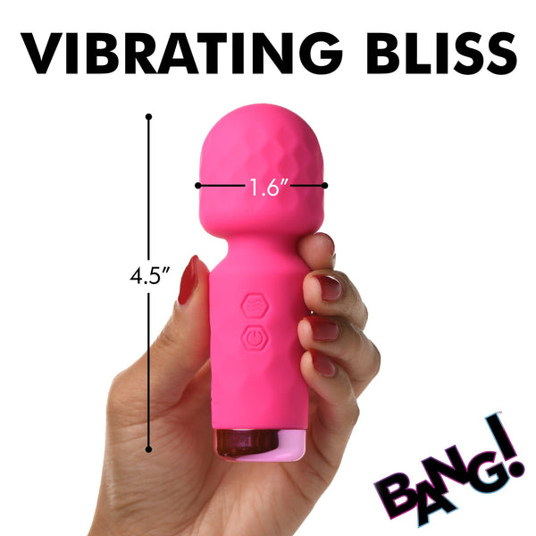 10X Mini Silicone Wand - Pink - Royal Sins